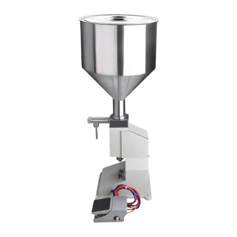 A02 peristaltic pump pneumatic manual oral liquid filling machine
