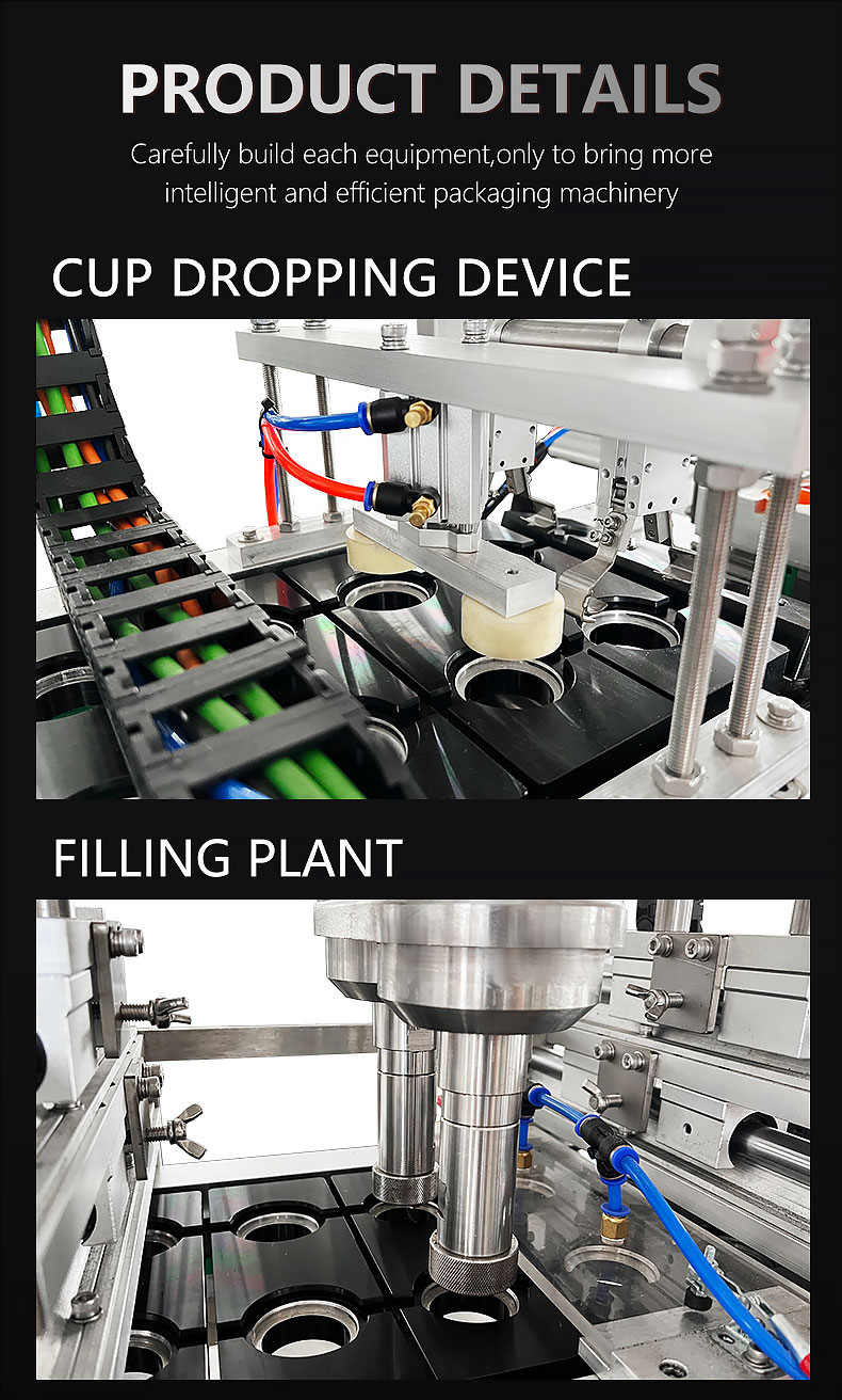 High Speed Fully Automatic Small Scale Filling Nespresso Coffee