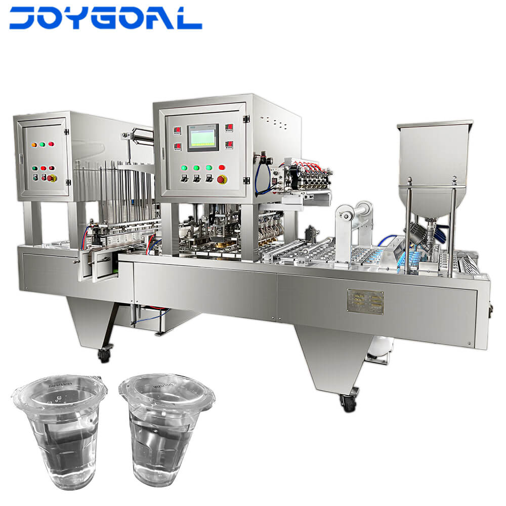 BHJ-6 automatic volumetric washing cup filling and sealing machine for drinking water