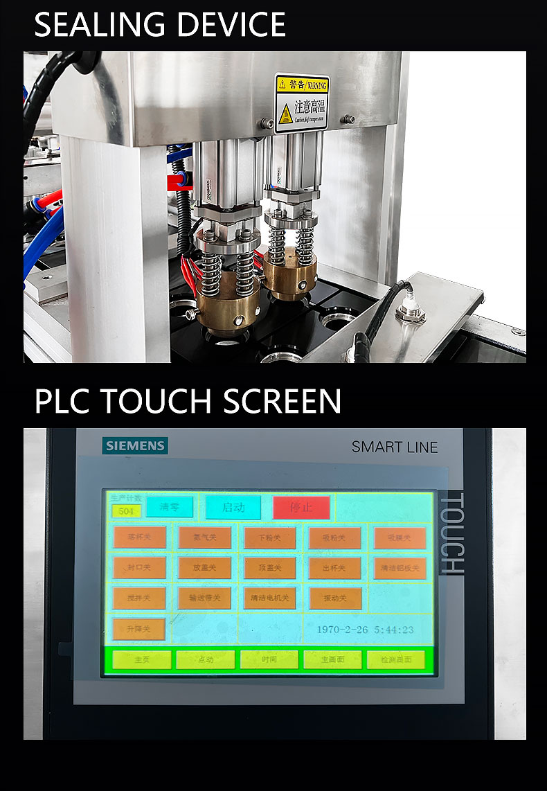 High Speed Fully Automatic Small Scale Filling Nespresso Coffee