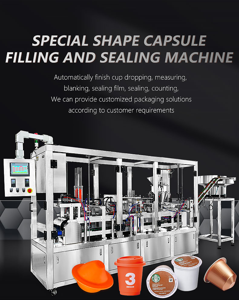 High Speed Fully Automatic Small Scale Filling Nespresso Coffee
