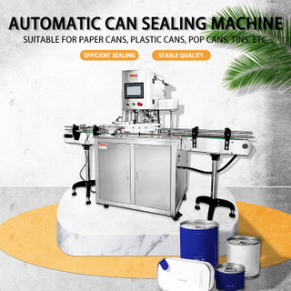 Automatic Solft Drink Beverage Soda Beer Tin Can Sealing Machine Aluminum Plastic Bottle Can Sealer Sealing Canning Machine